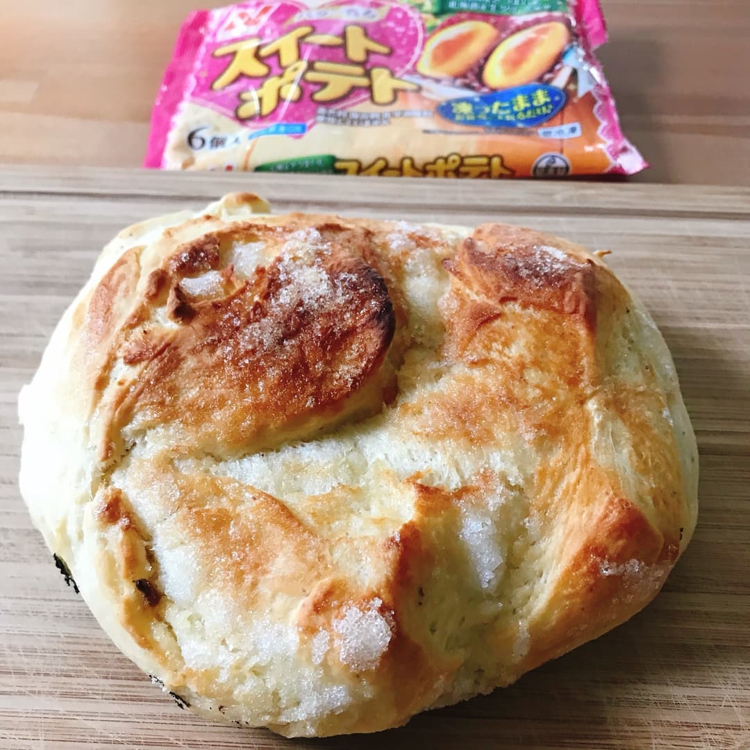 スイートポテトのシュガートップの完成写真