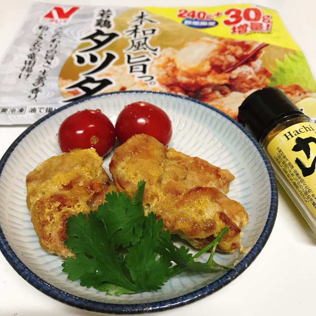 若鶏タツタのタンドリーチキンの完成写真