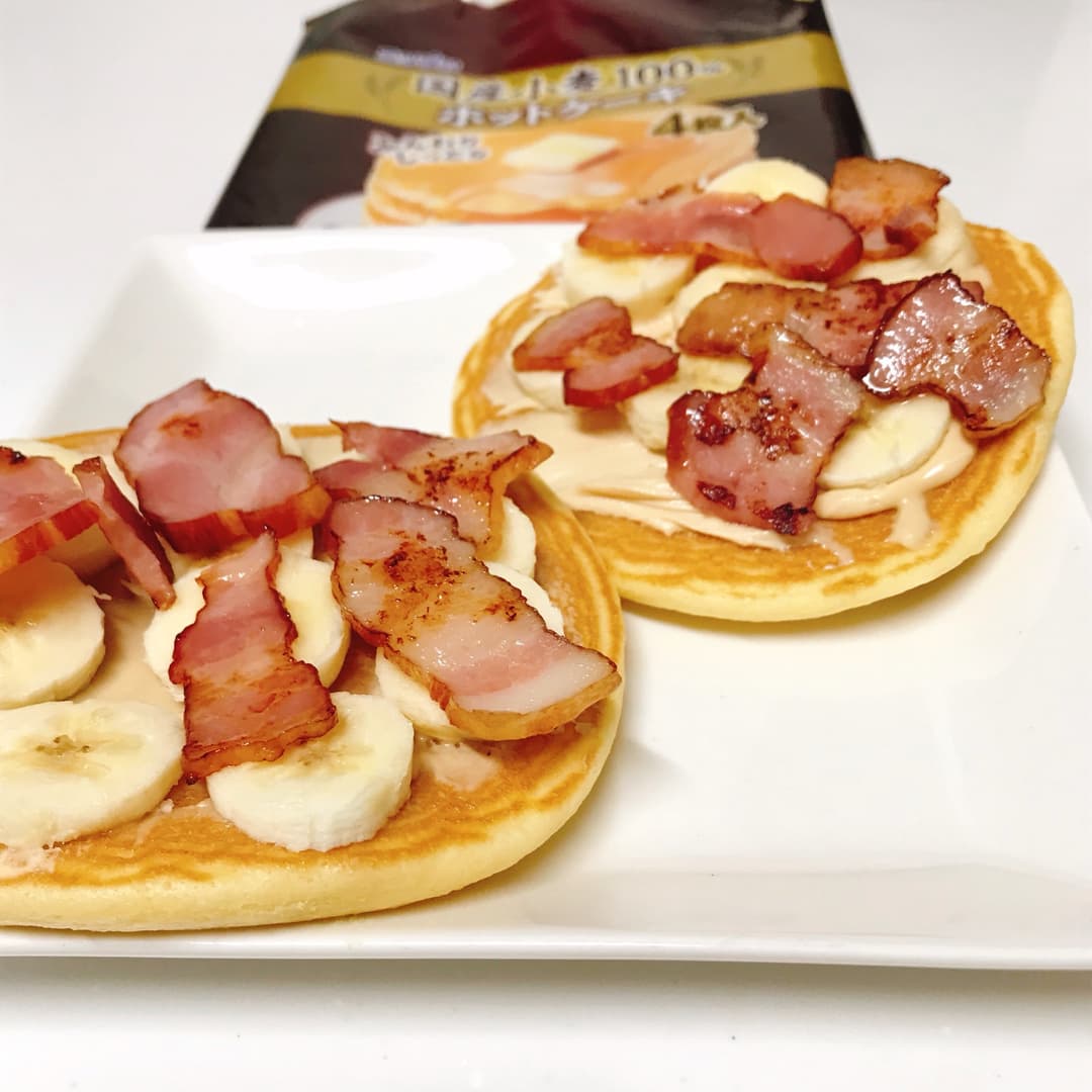 エルビスホットケーキの完成写真