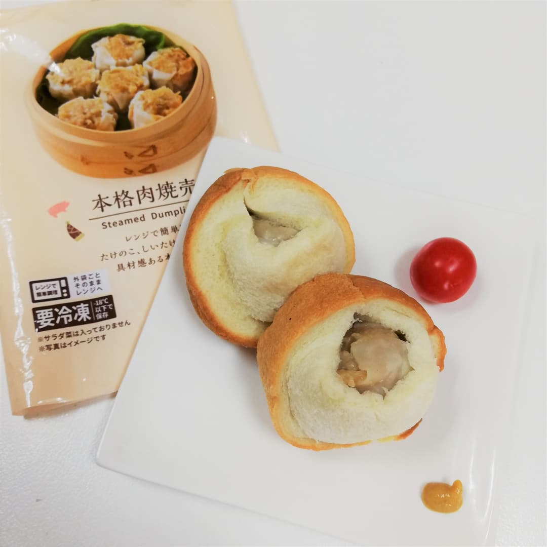 食パンで簡単肉まんの完成写真