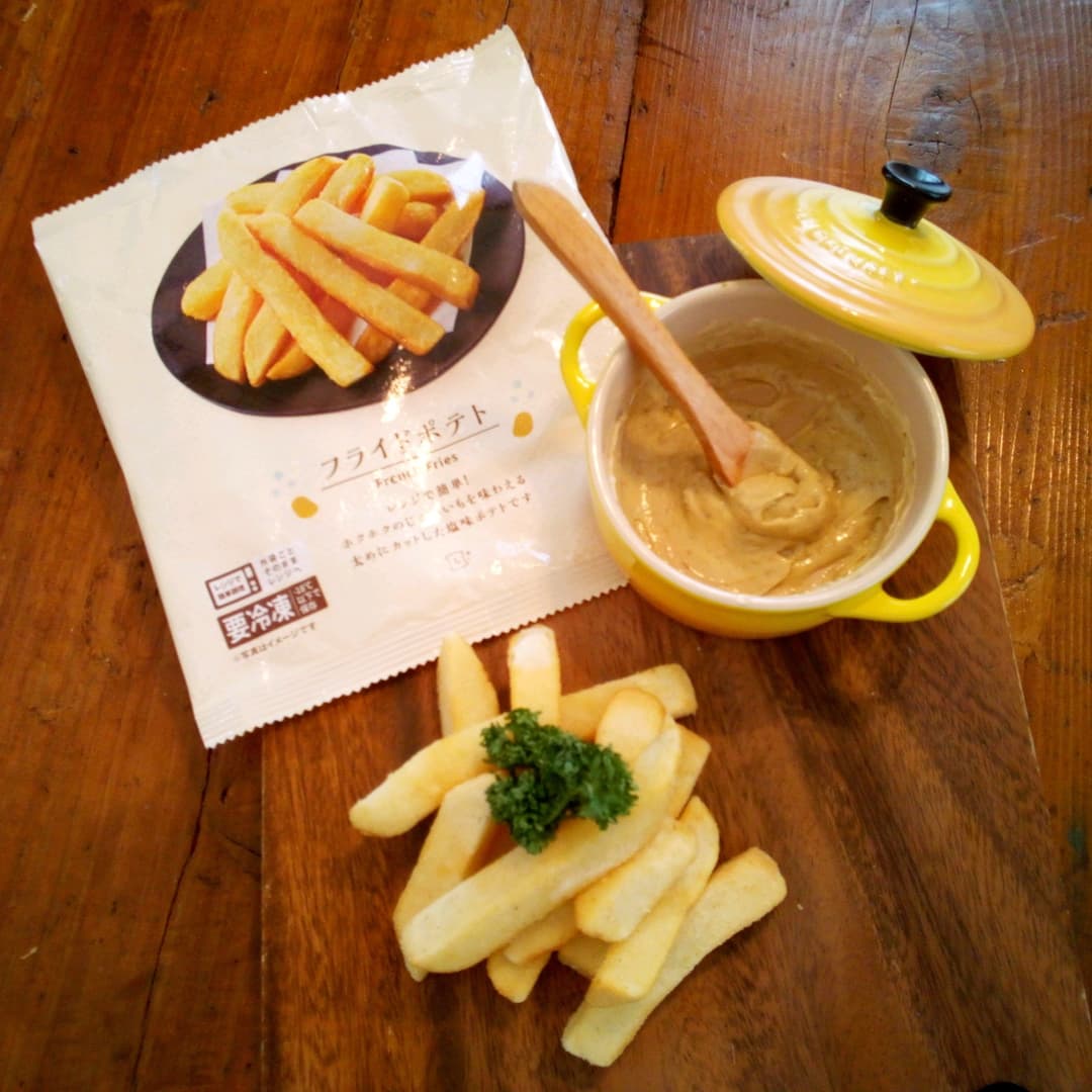 ポテトwithアンチョビバターの完成写真