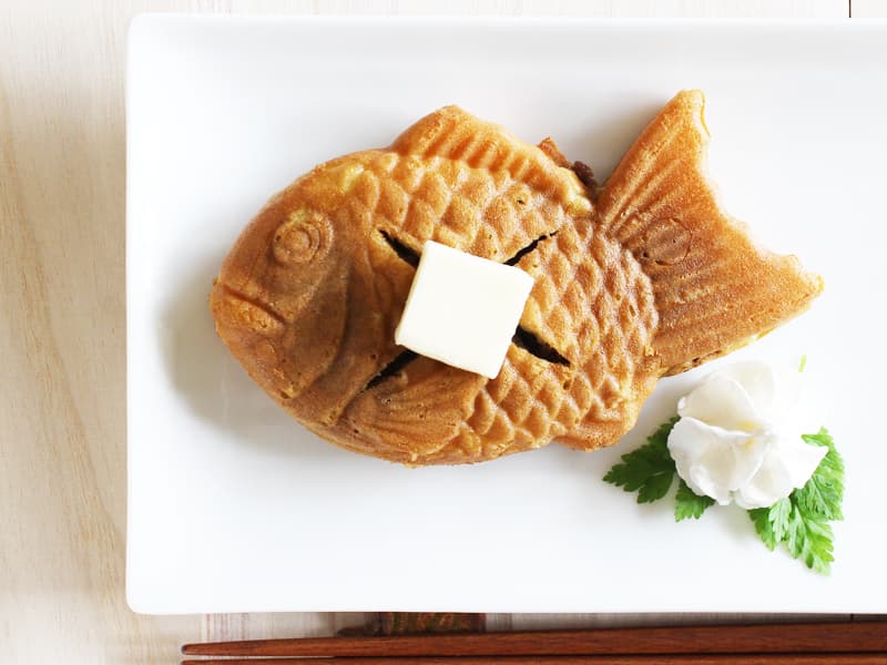 たいやきバターの完成写真