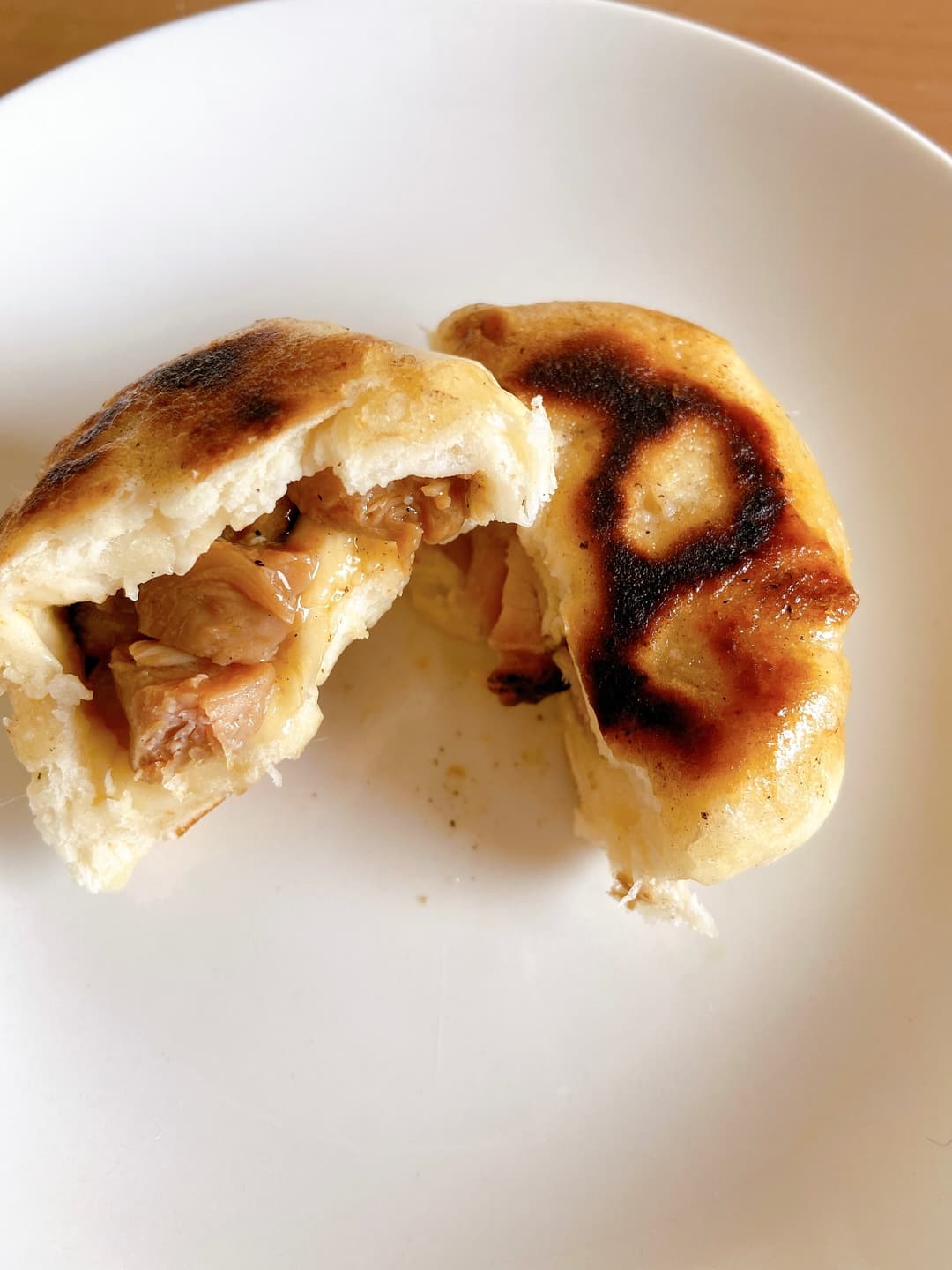 炭火焼鳥のお焼きの完成写真
