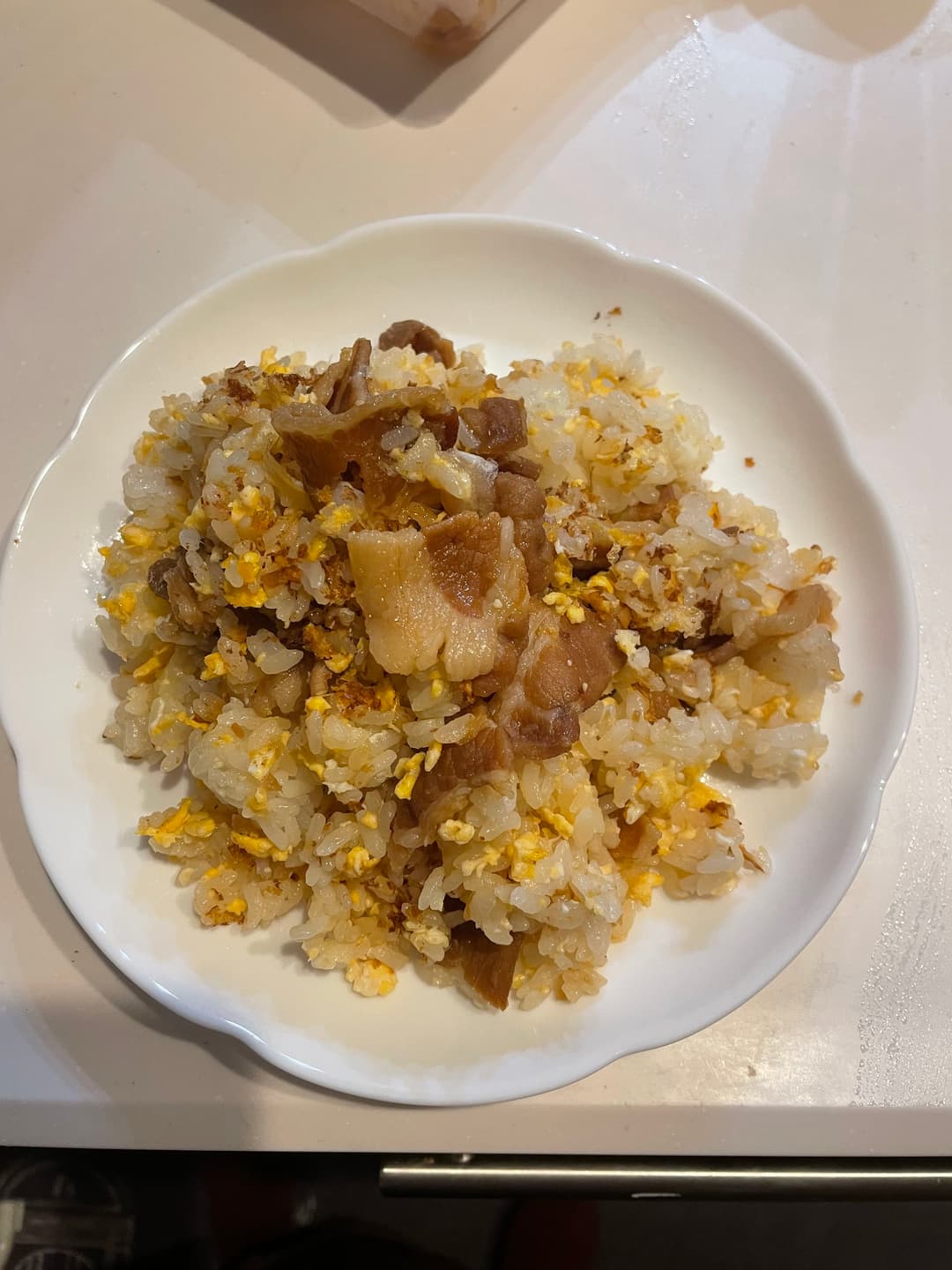 生姜焼きチャーハンの完成写真