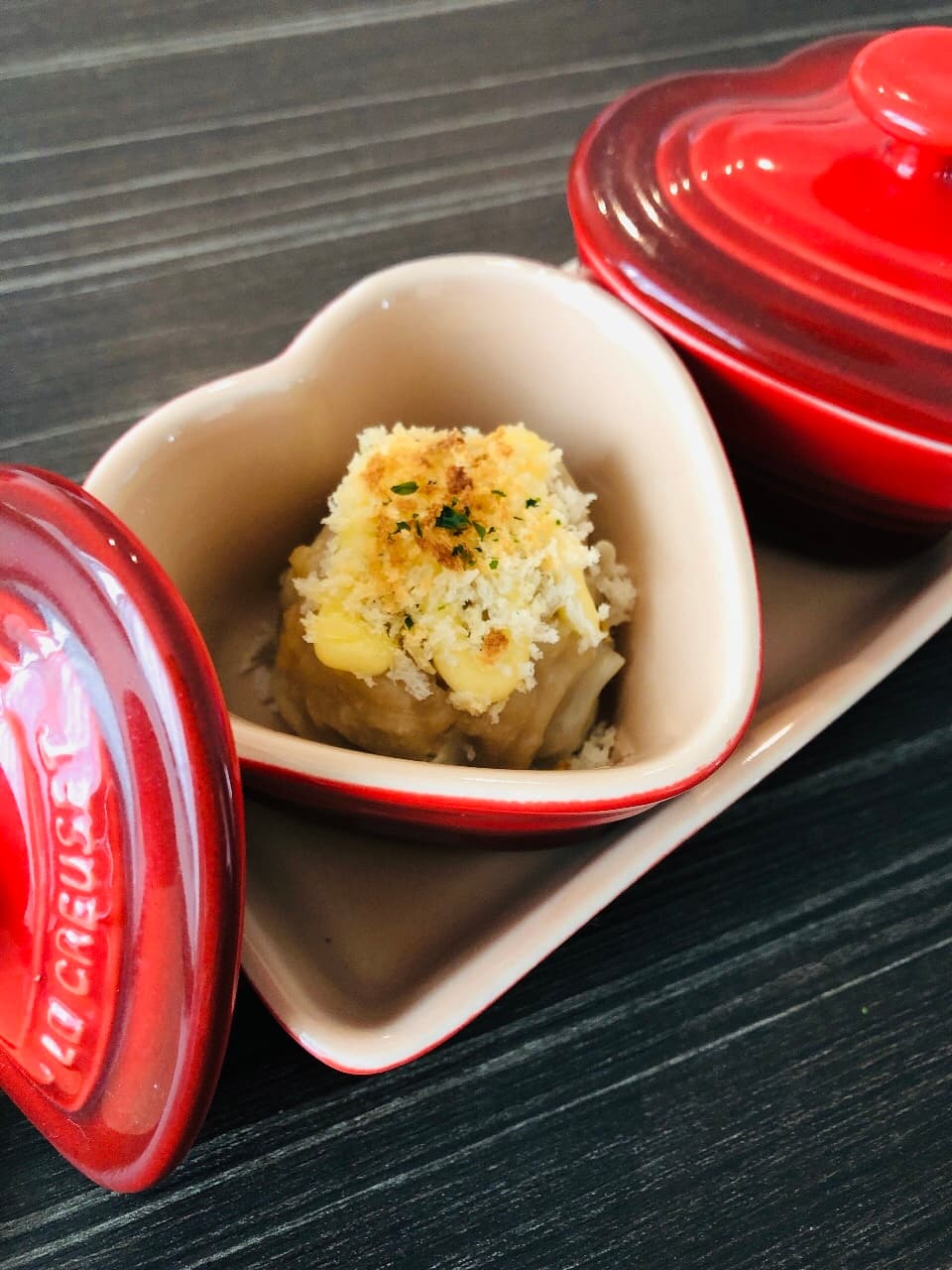 四川焼売のマヨパン粉焼きの完成写真