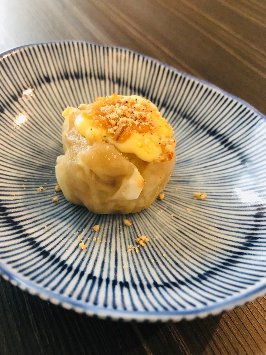 四川焼売の香ばし味噌マヨ焼きの完成写真