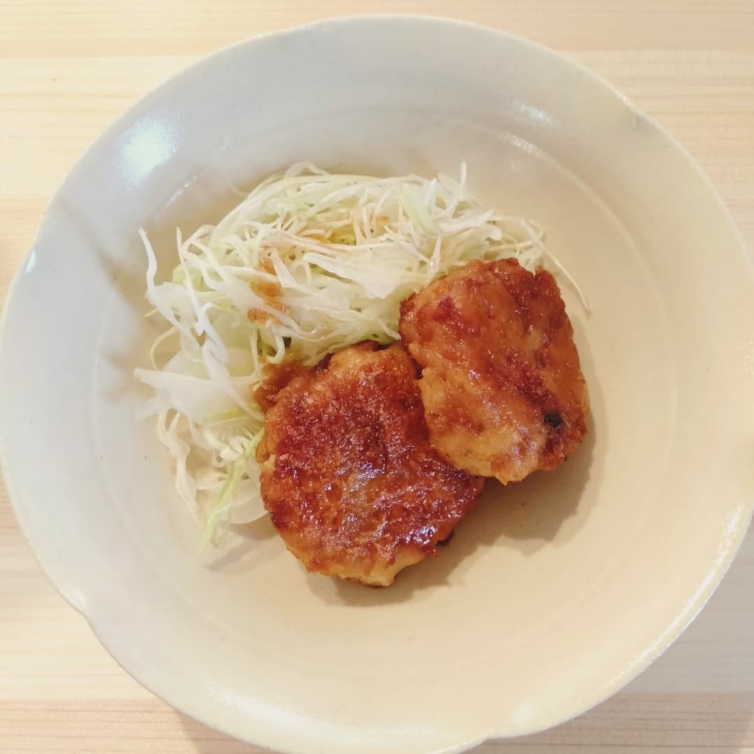 大豆ミートのしょうが焼きの完成写真