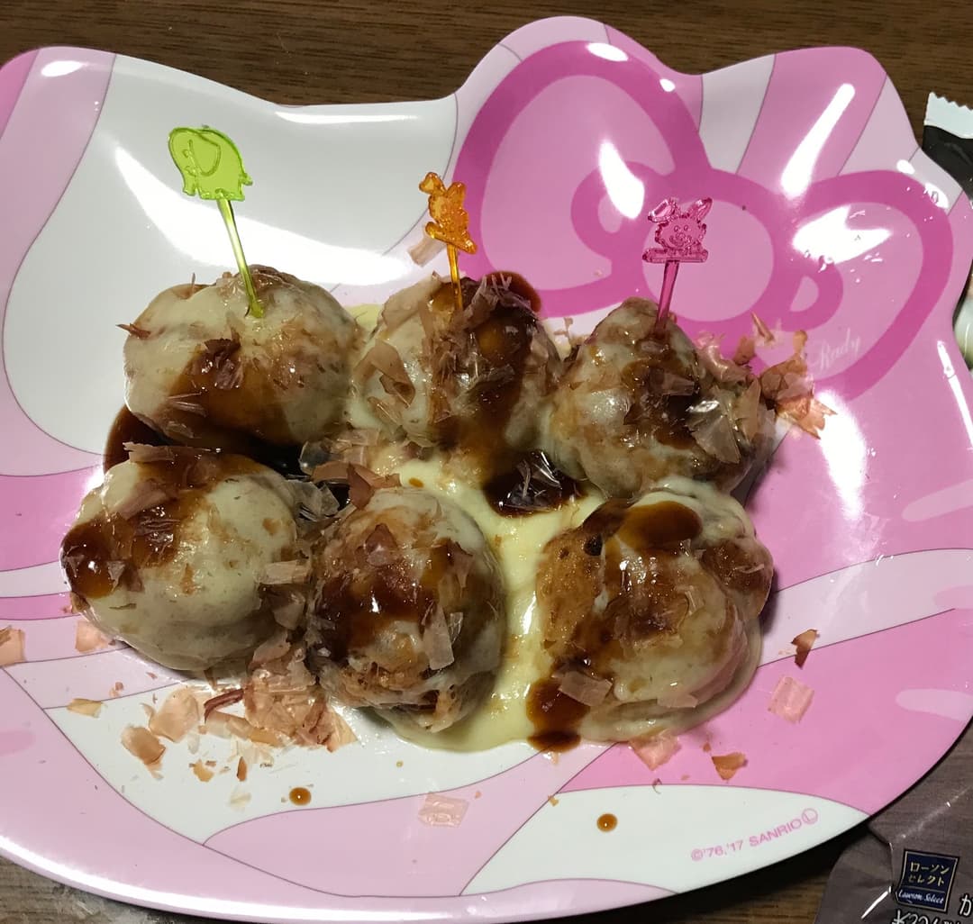 チーズたこ焼きの完成写真