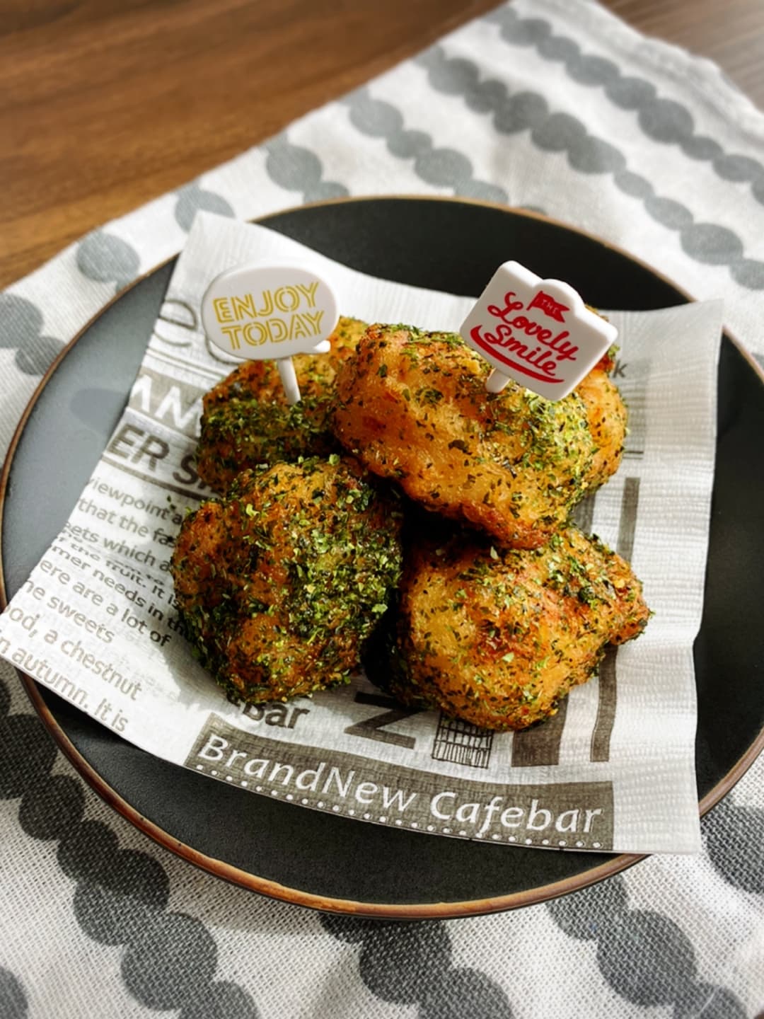 青のりコンソメのフリフリチキンの完成写真