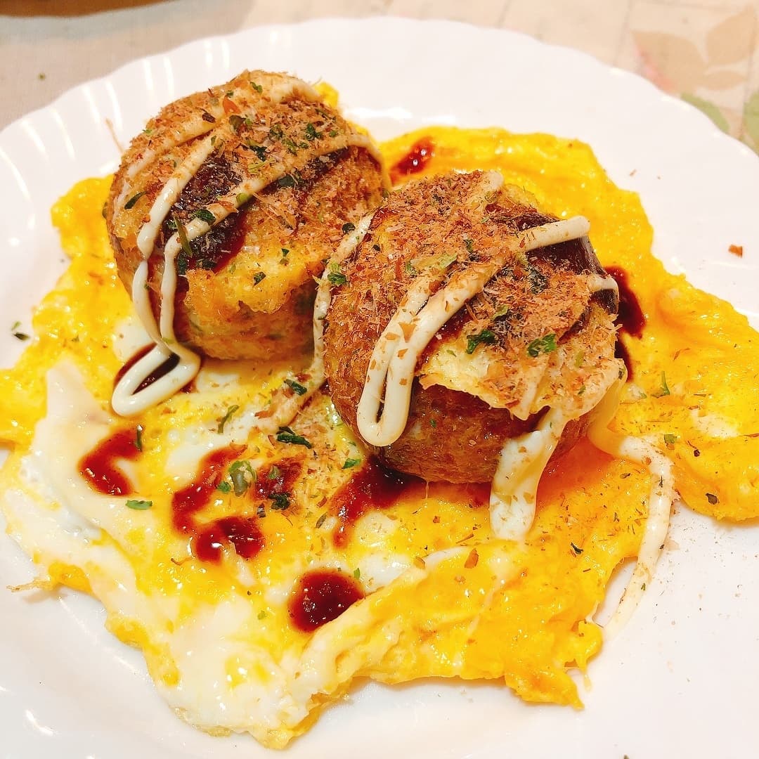 タコたま焼きの完成写真