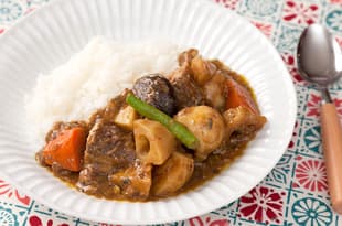 和風野菜de鯖カレーの完成写真