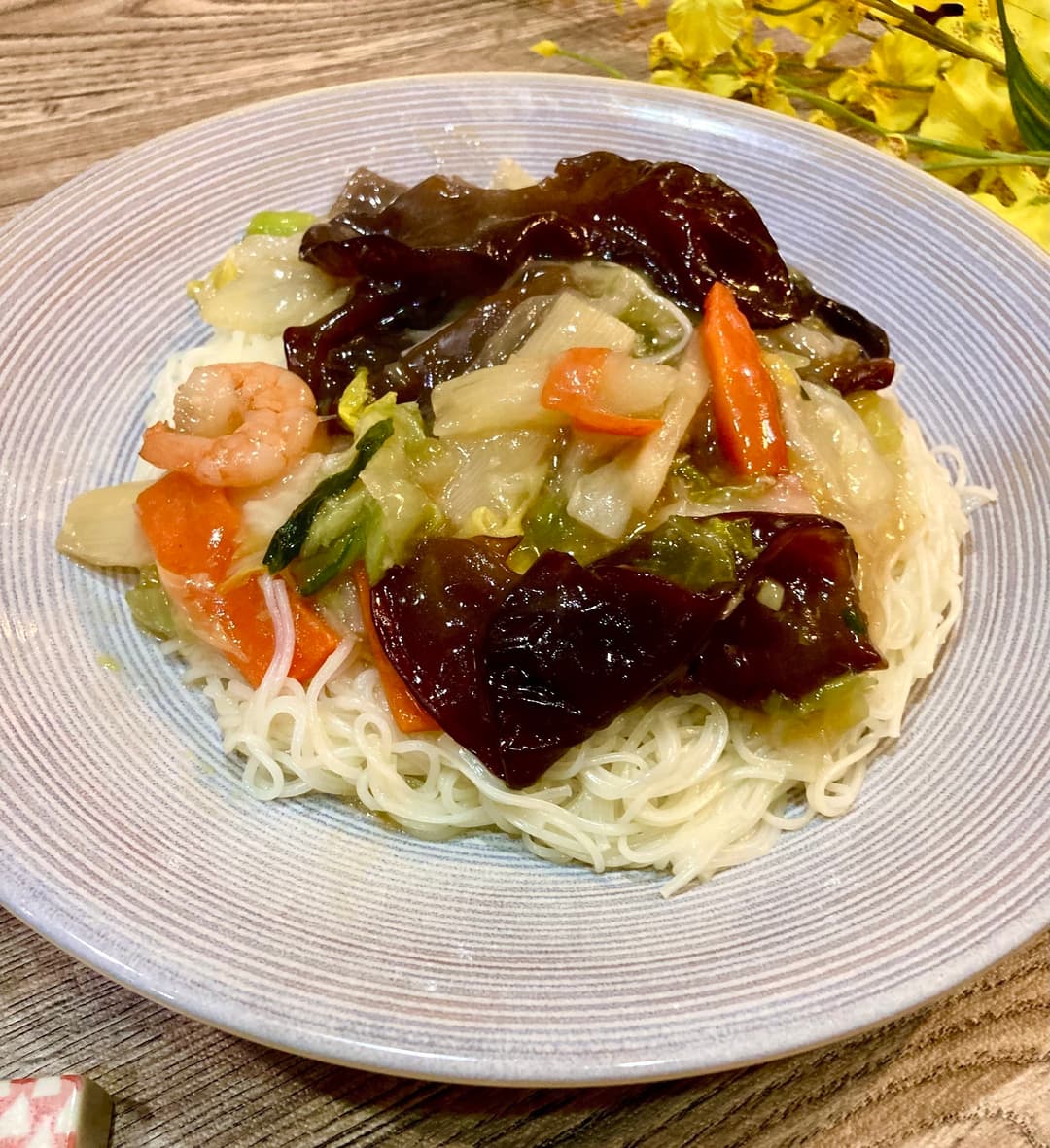 生姜香る中華そうめんの完成写真