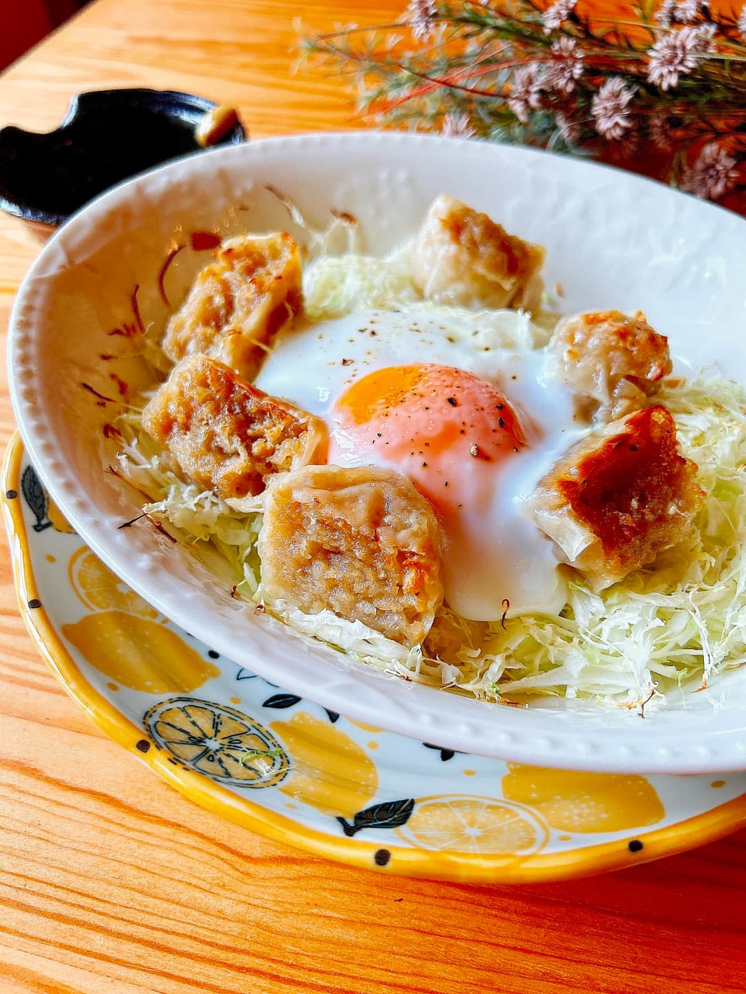 四川焼売の巣篭もり卵の完成写真