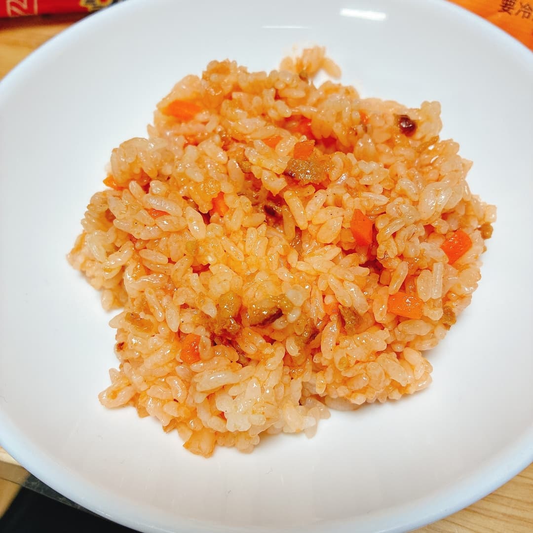 簡単チキンライスの完成写真