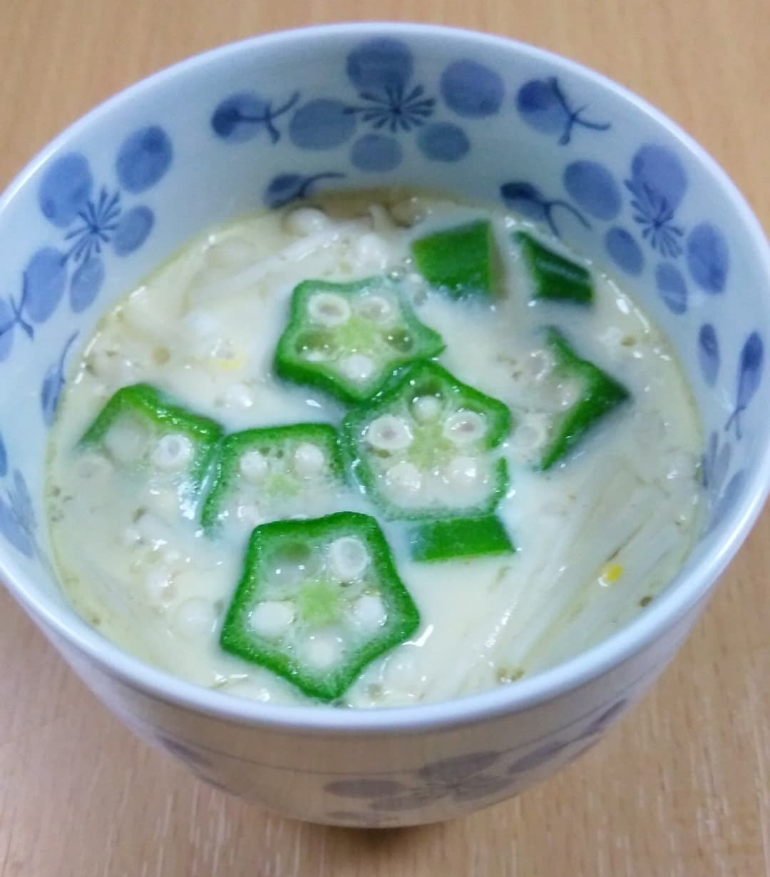 お星さま茶碗蒸しの完成写真