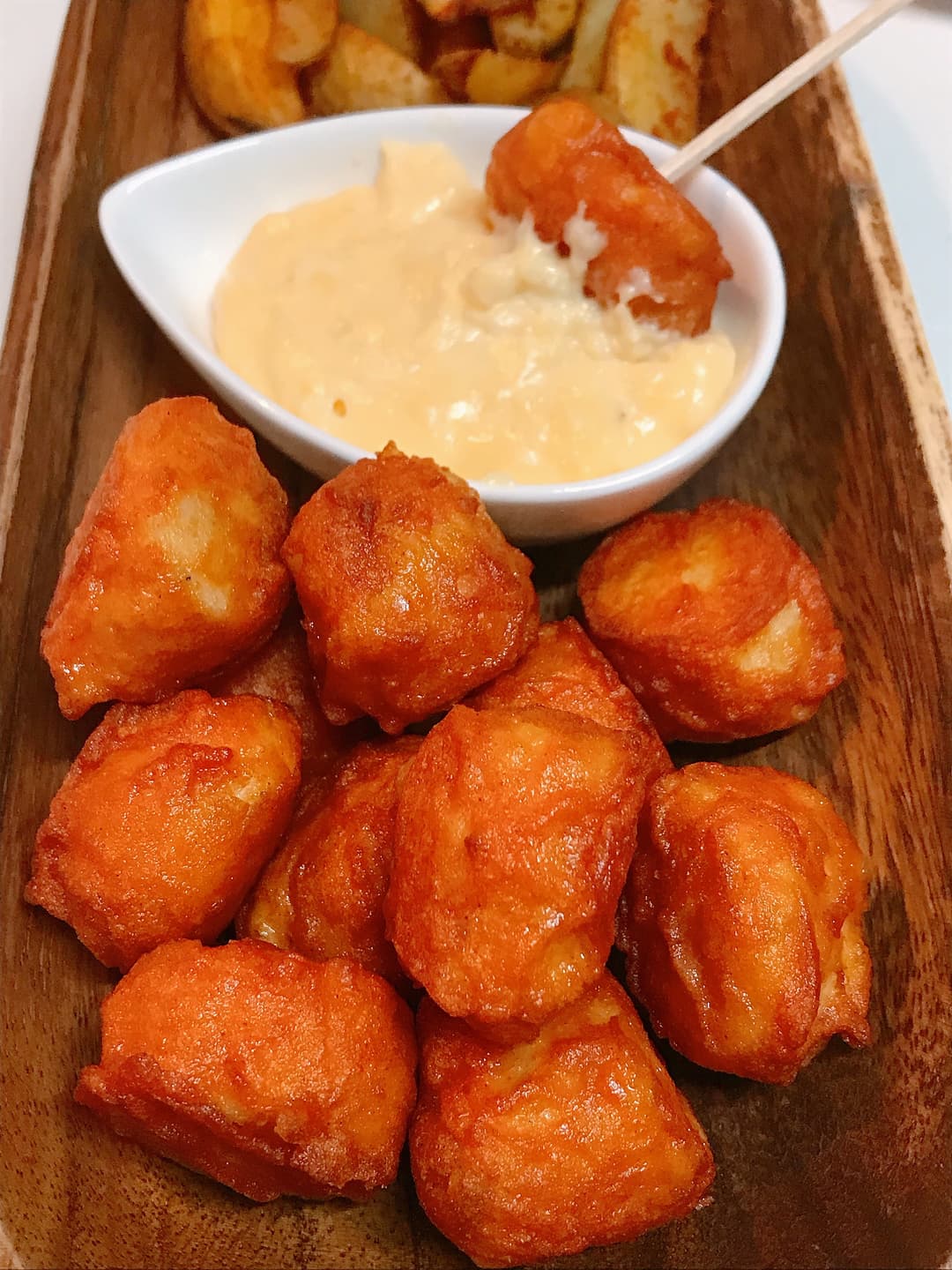 パクチキチーズソースの完成写真