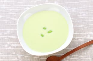 枝豆の冷たいポタージュの完成写真