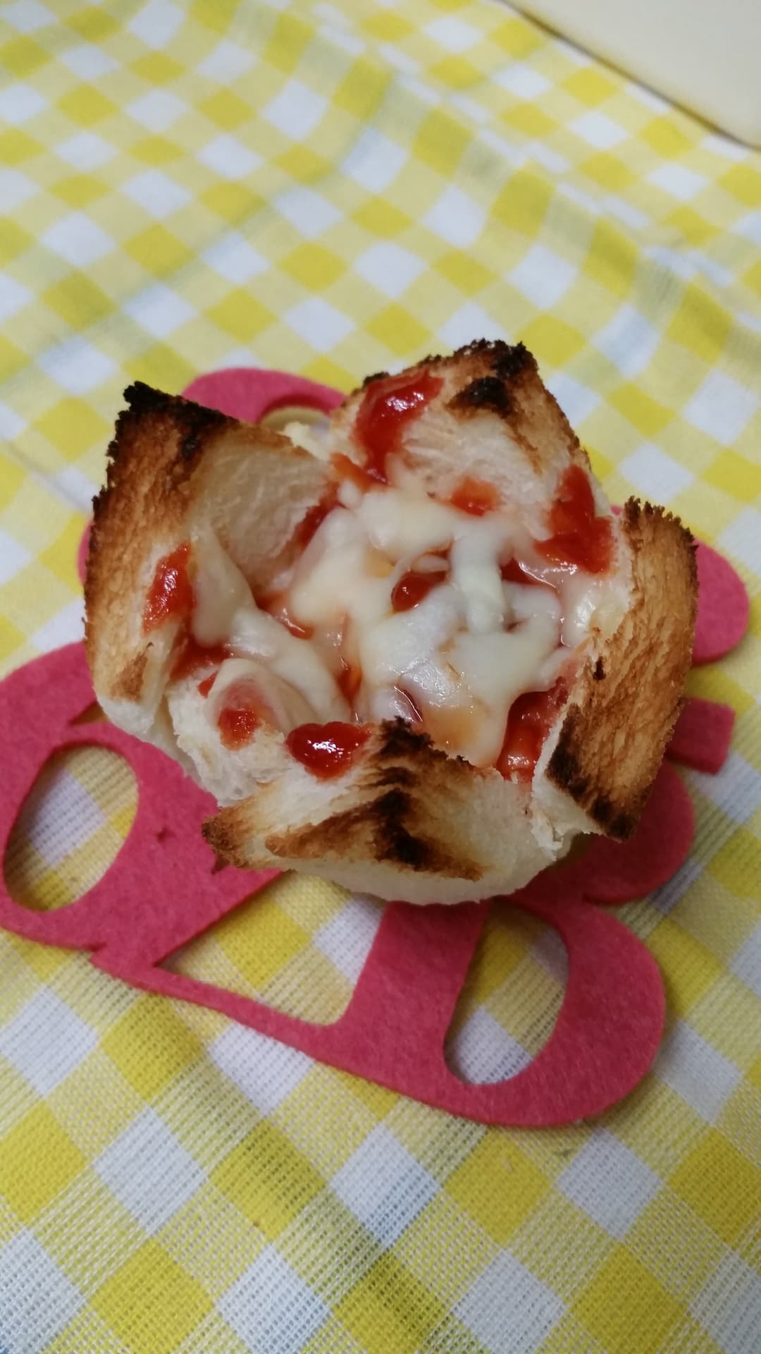 パンカップミートグラタンの完成写真