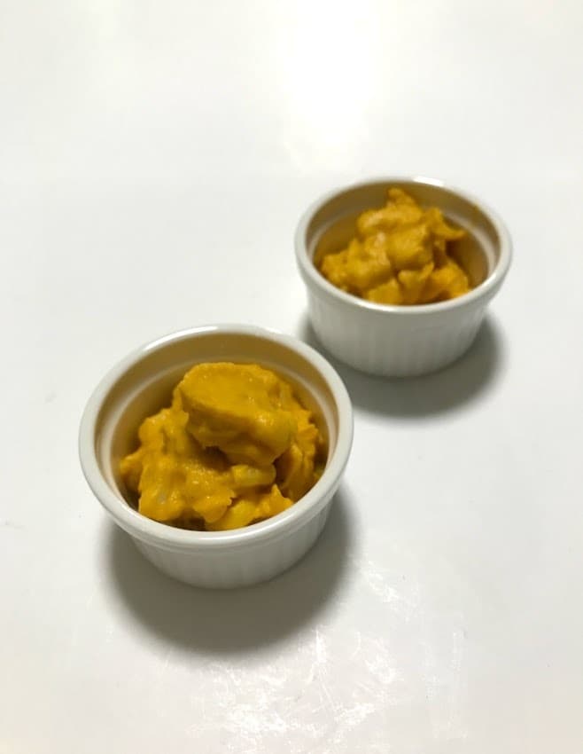 黄色のスイートサラダの完成写真