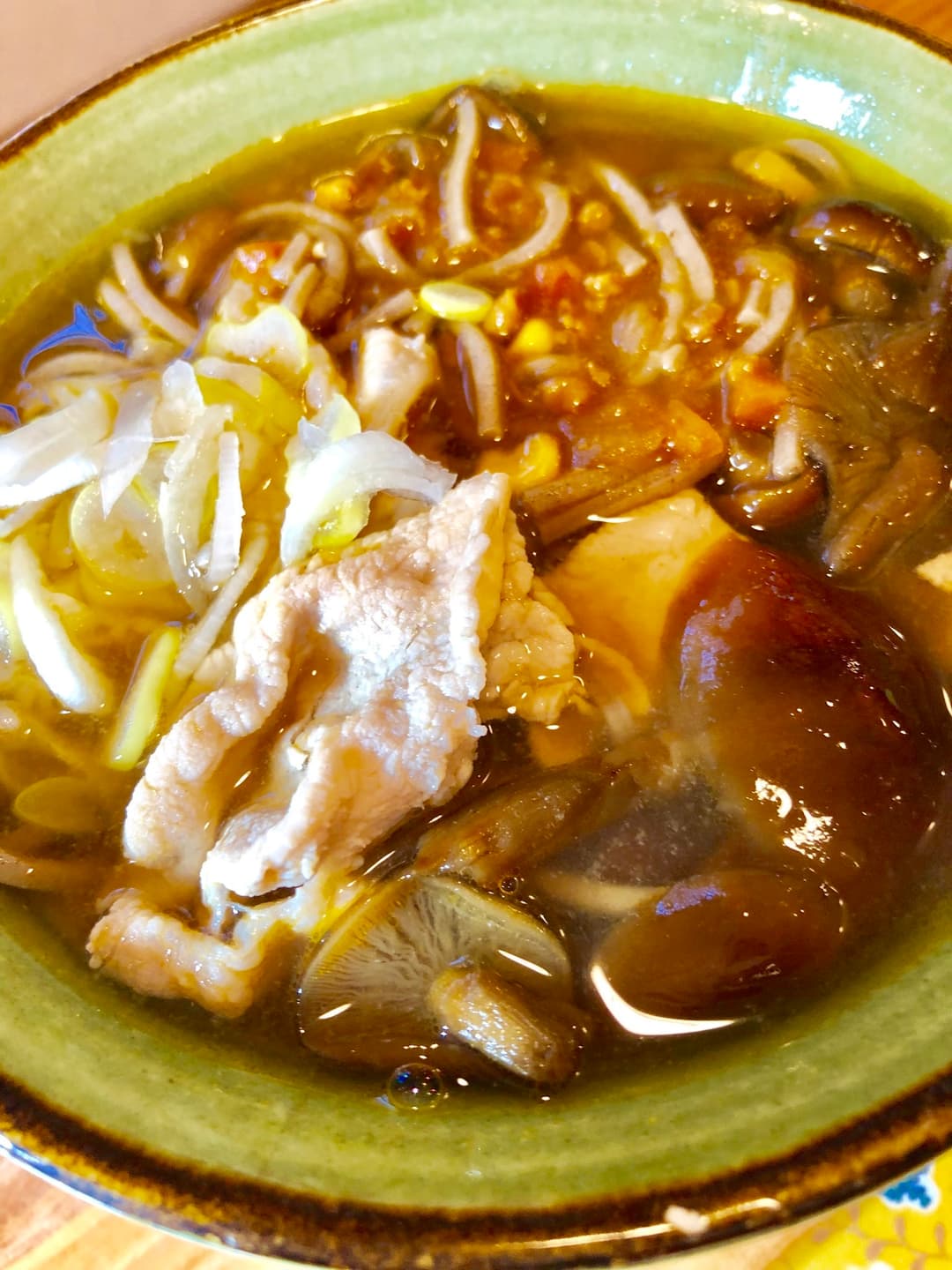 あっさりカレー南蛮の完成写真