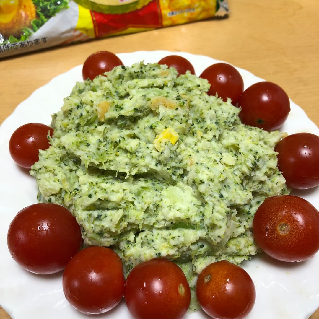 クリーミーポテトサラダの完成写真