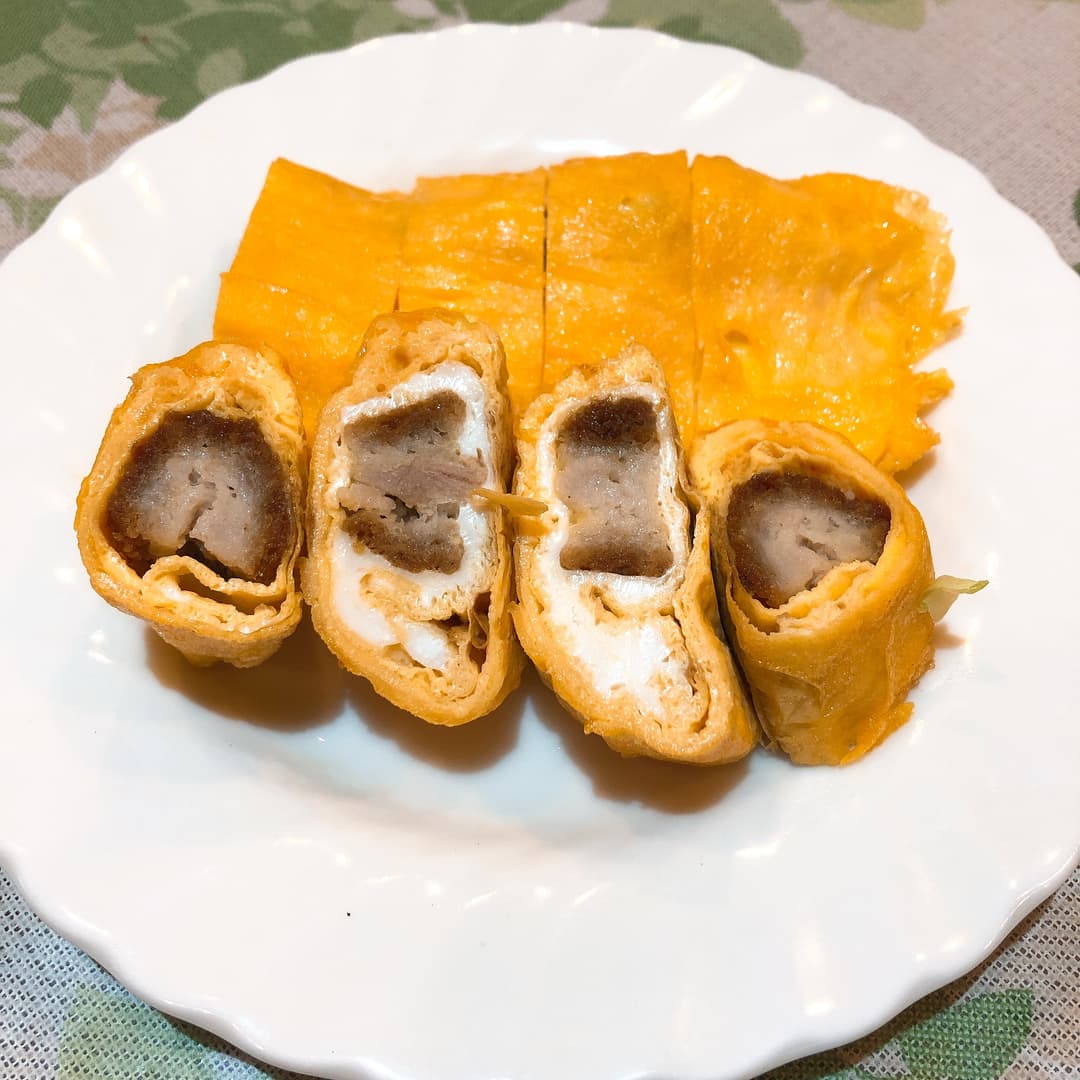 みそかつで玉子焼きの完成写真