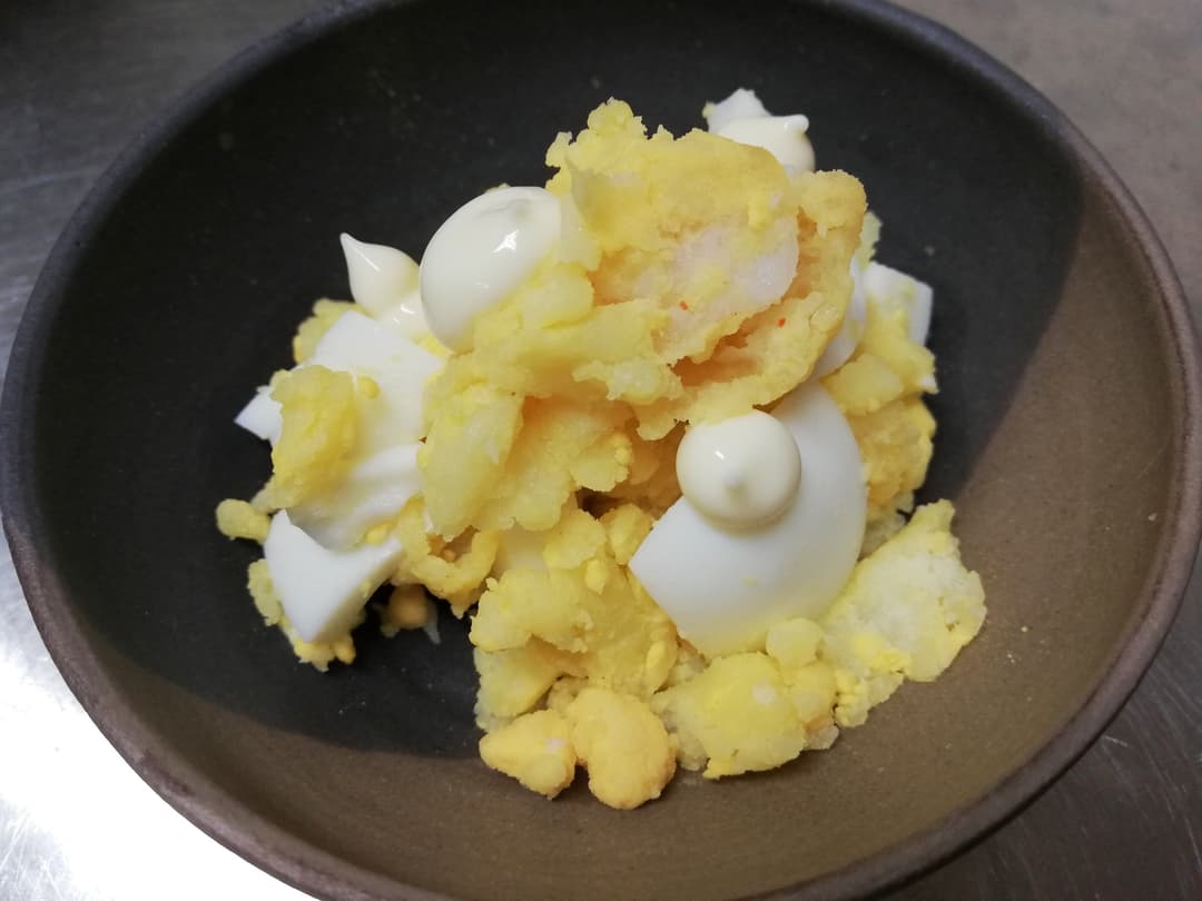 エビマヨポテトサラダの完成写真