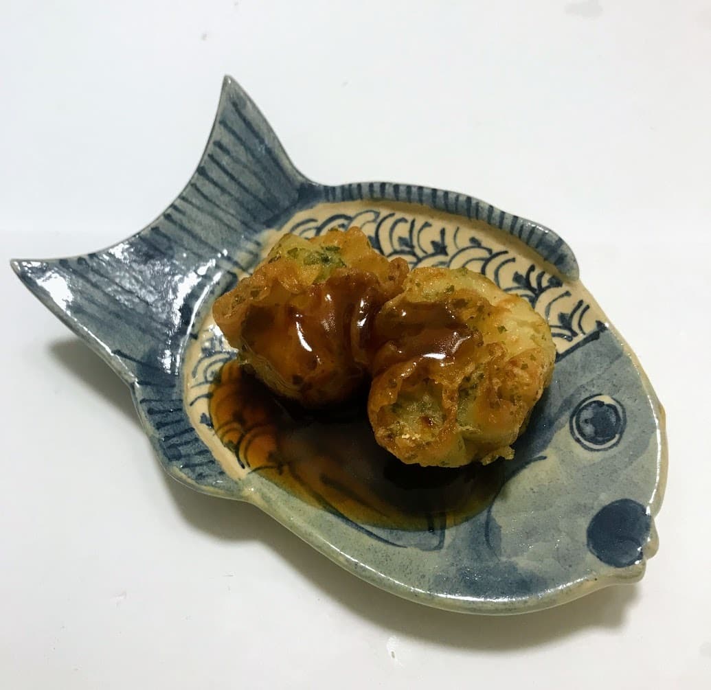 レンジで簡単☆えびシューマイの甘辛あんかけの完成写真