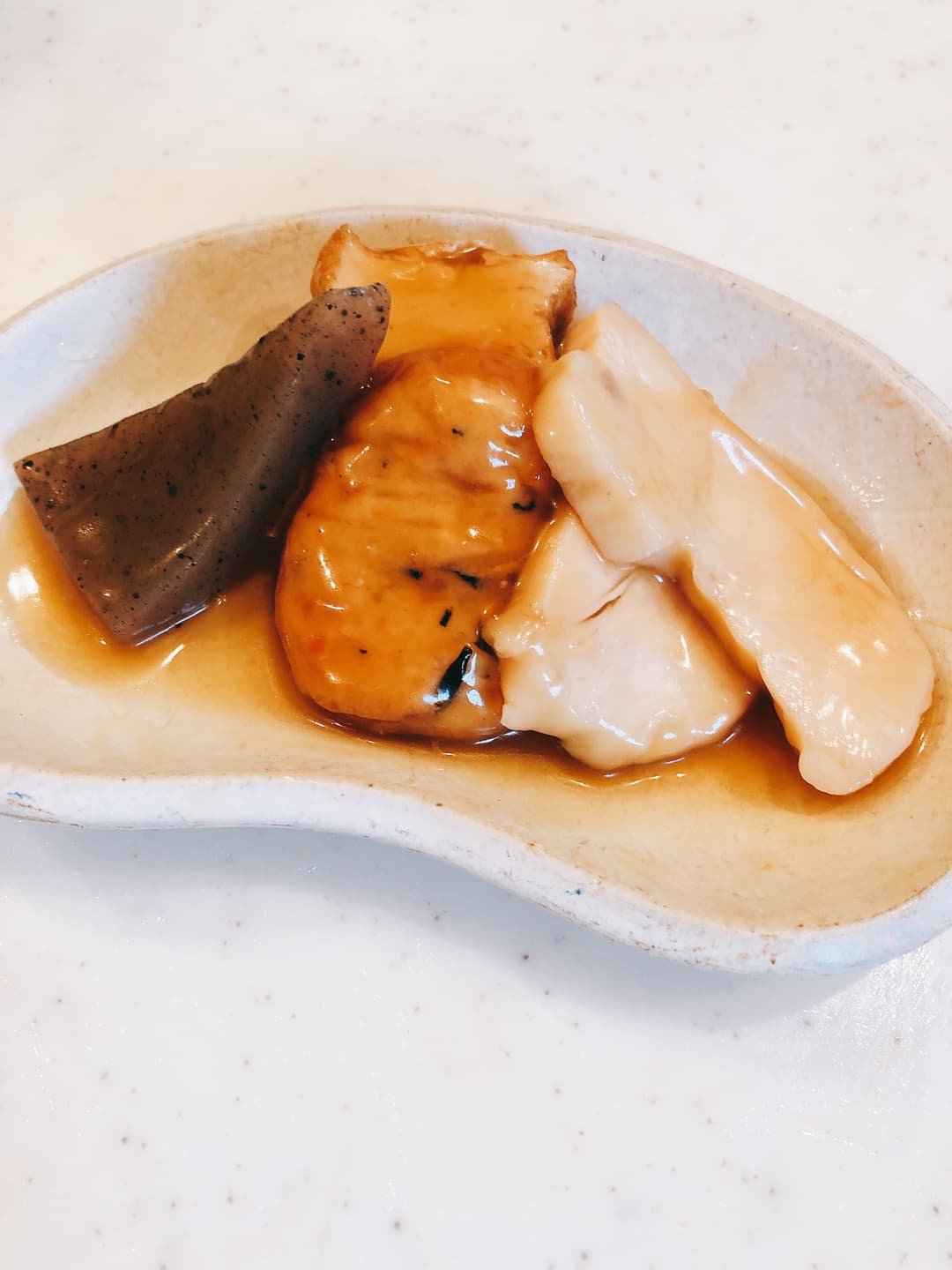 鶏肉の和風あんかけ煮の完成写真