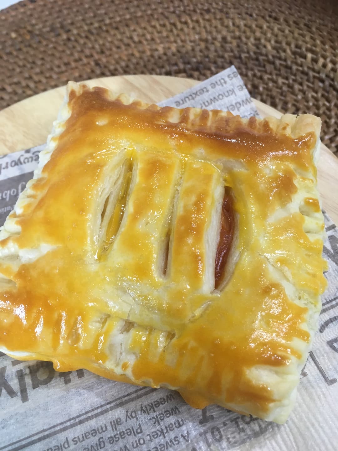 エビチリパイの完成写真