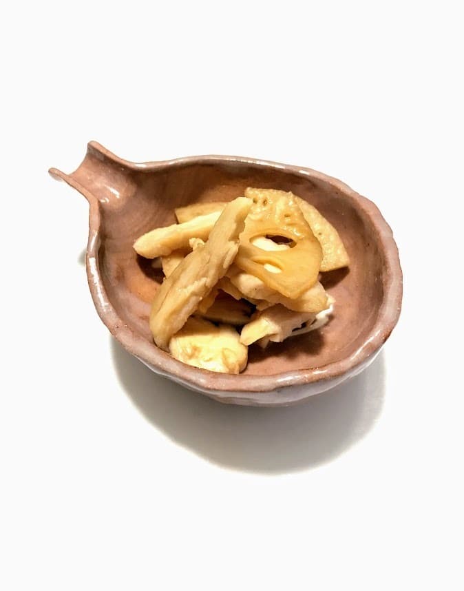 鶏と蓮根の洋風炒めの完成写真