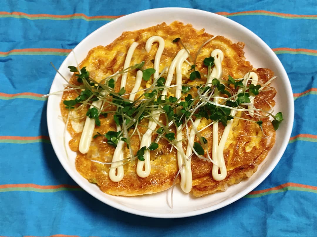 TKG焼き枝豆こんぶの完成写真