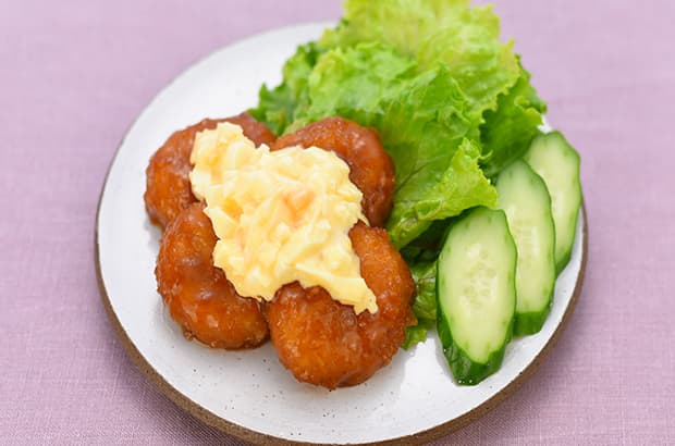 チキン南蛮風カツの完成写真