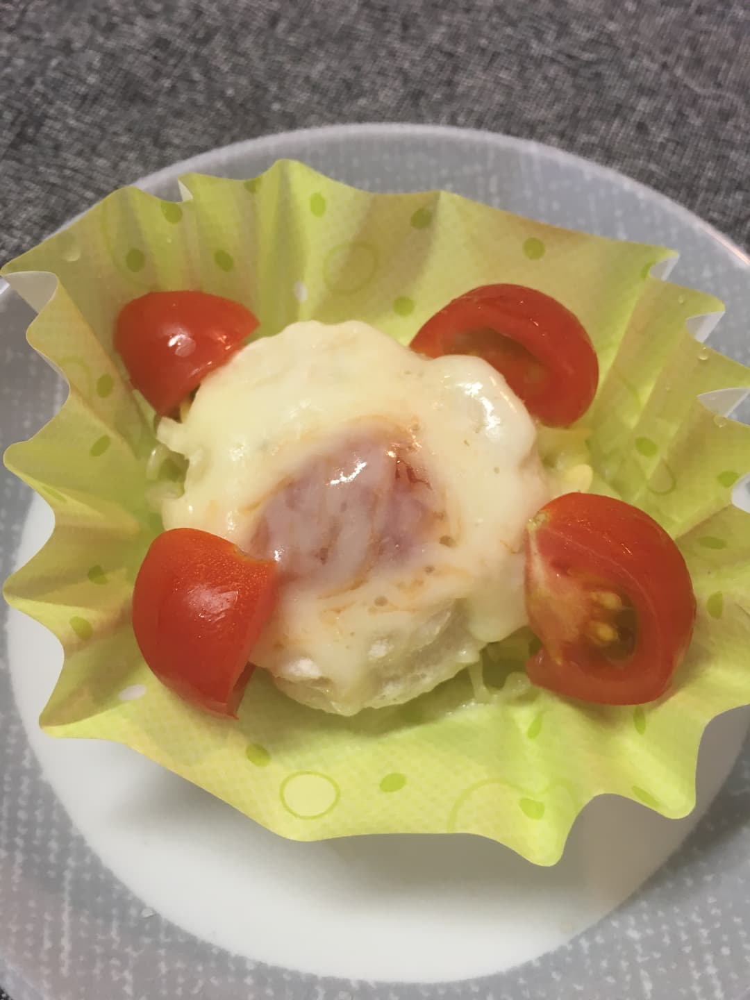 お弁当(^-^)チキンチーズカップの完成写真