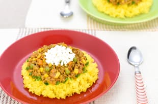 ビタミン野菜のドライカレーの完成写真