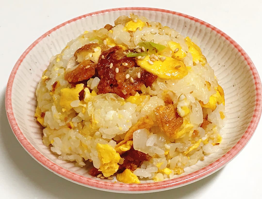 手羽から炒飯の完成写真