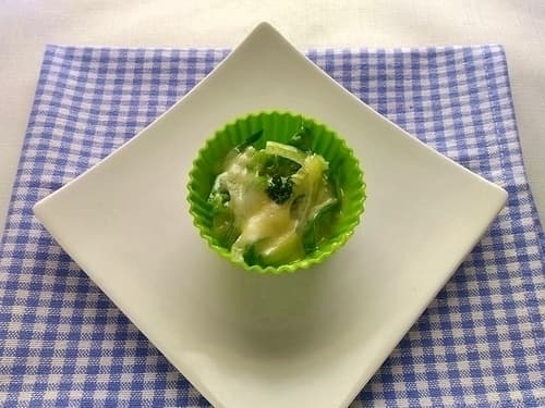 鶏むね肉の磯辺揚げ野菜チーズ蒸しの完成写真