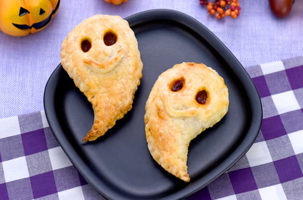 おばけミニハンバーグパイの完成写真