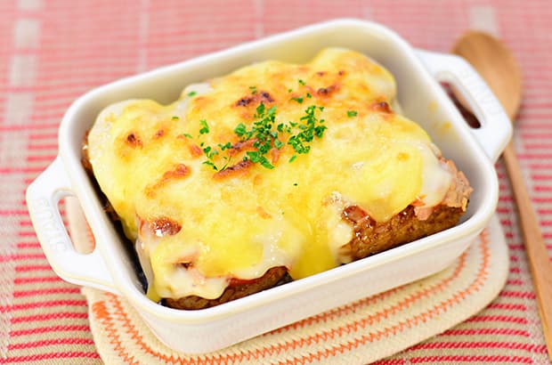 焼おにぎりトマトドリアの完成写真