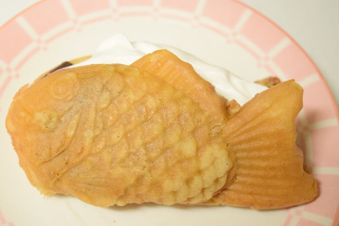 焼きチョコレートたいやきの完成写真