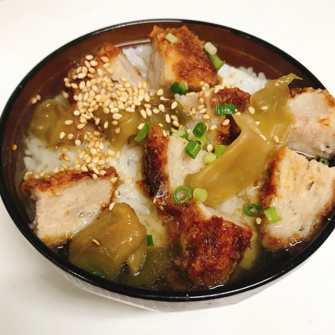 名古屋みそカツザーサイ茶漬けの完成写真