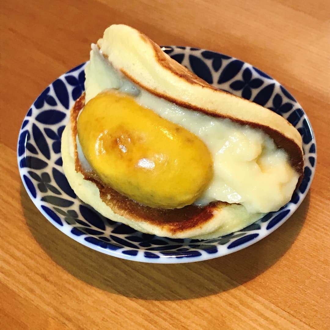 どらやきスイートポテトカスタードの完成写真