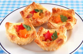 カラフルプチキッシュの完成写真
