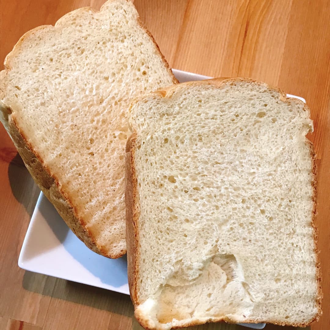 スイートポテトの食パンの完成写真