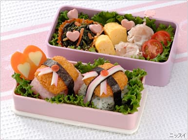 プレゼントBOX弁当の完成写真