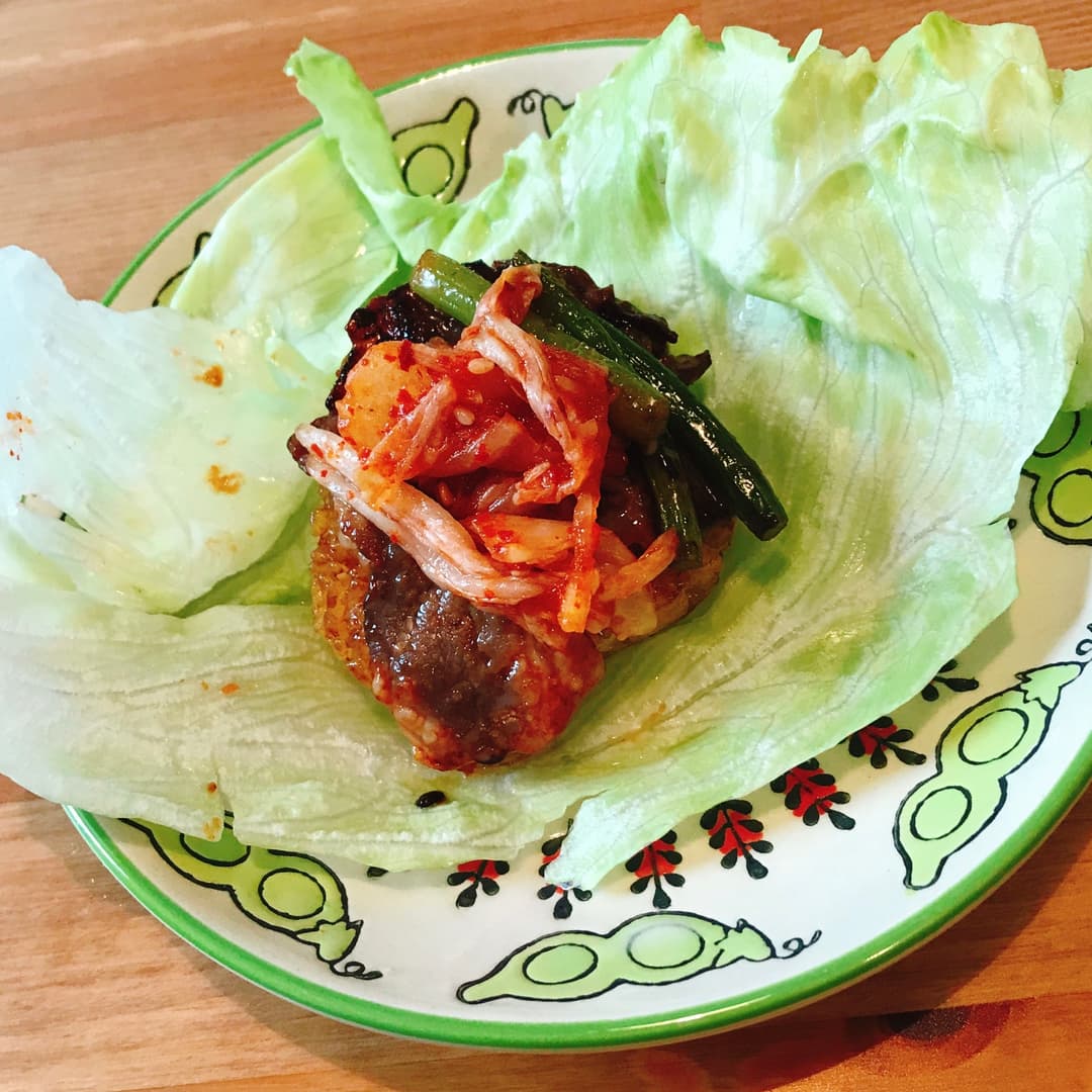 カルビ焼おにぎりの完成写真