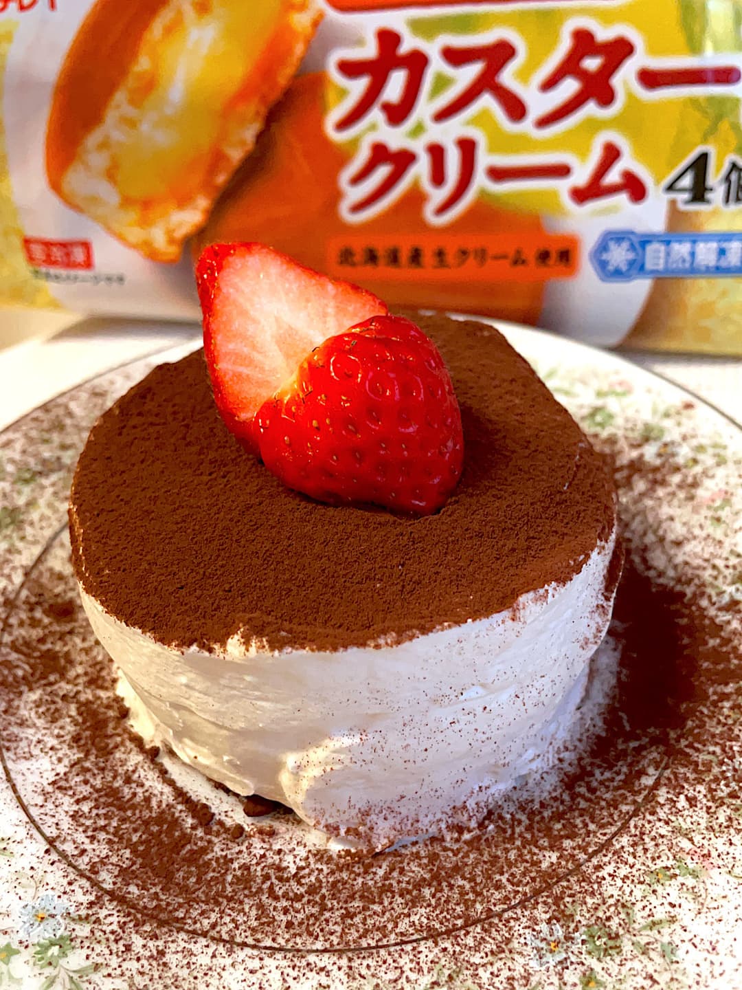 ティラミス風今川焼の完成写真