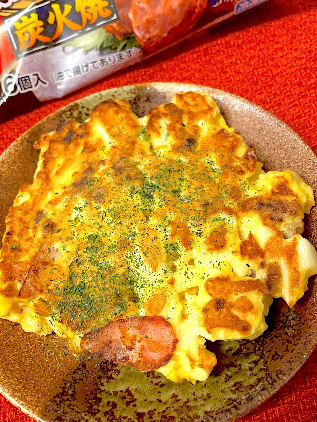 つくねのお焼きの完成写真