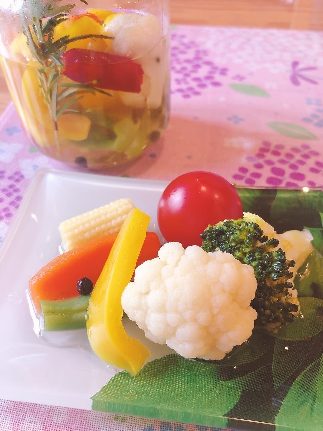 洋風野菜のピクルスの完成写真