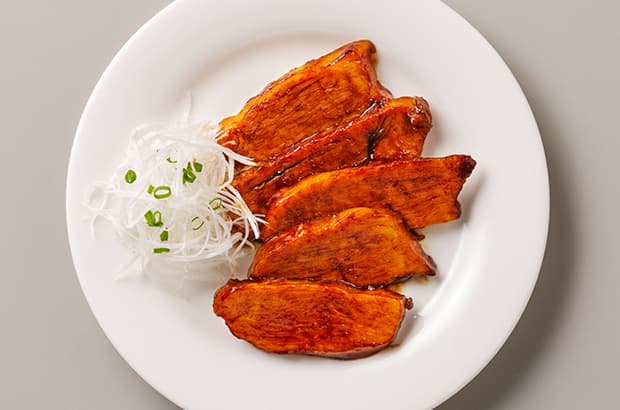 中華風照り焼きの完成写真
